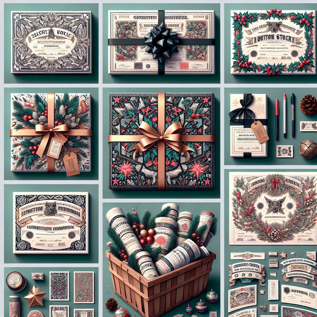 Creative Ways to Present Stock as a Holiday Surprise